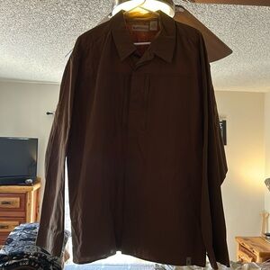 Ruffhewn XL long sleeve proformance button down casual or dress wear